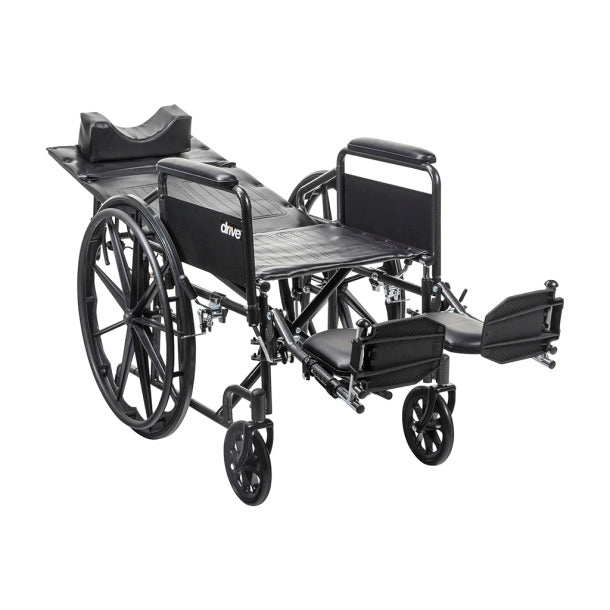 Silver Sport 18" Recline Back Wheelchair