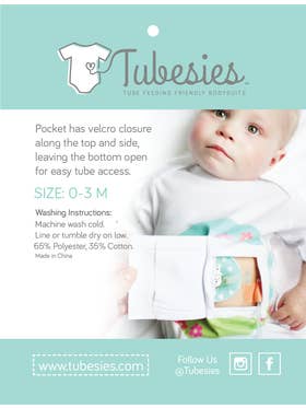 Tubesies Onesie with G-Tube Access