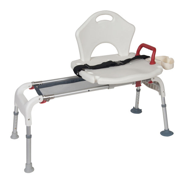 Folding Universal Sliding Transfer Bench - In-Store Only