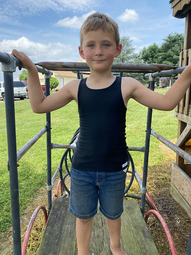 Kids Kozie Sleeveless Compression Shirt