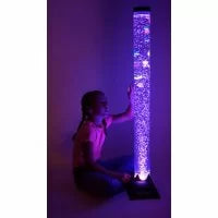 Combo Pack - 4-ft Bubble Tube Aquarium & Plasma Ball