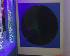 Black Acrylic Art Wall Panel