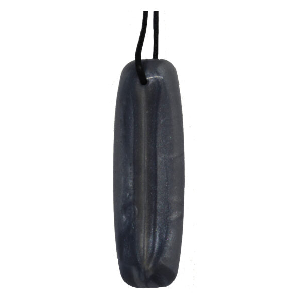 Chewable Board Pendant - Polished Silver Grey