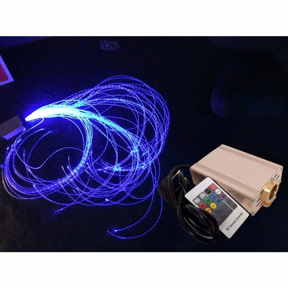 Fiber Optic Light Source Kit - 100 5 Foot Tails