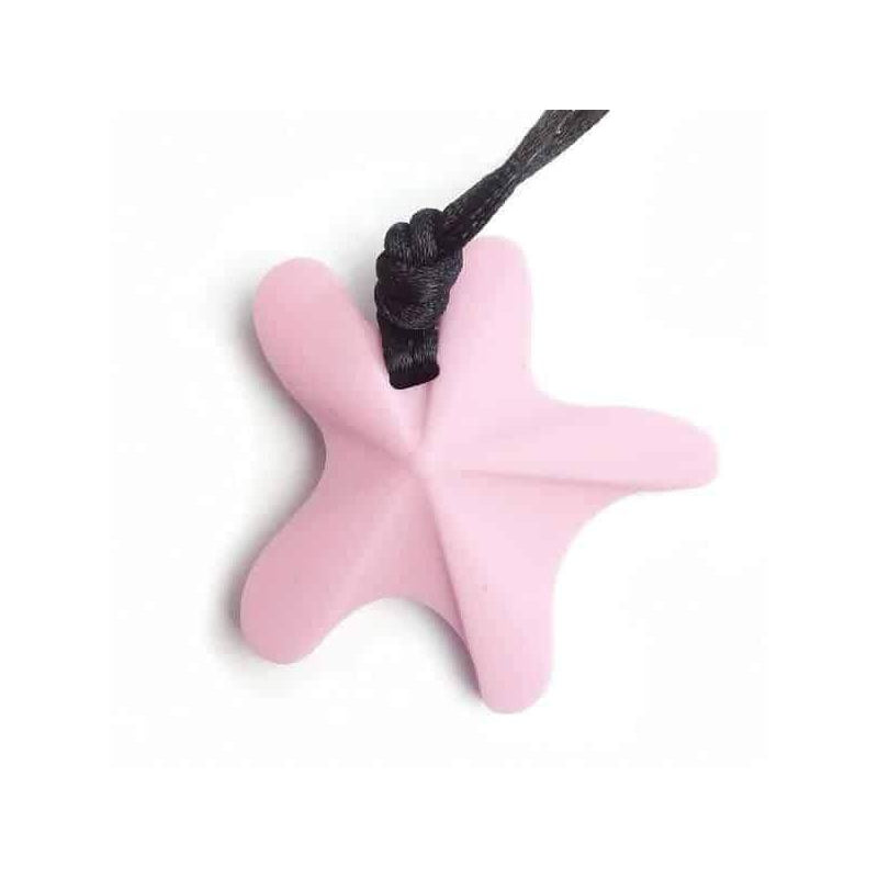 Chu Buddy Starfish Chew Pendant With Breakaway Clasp Necklace