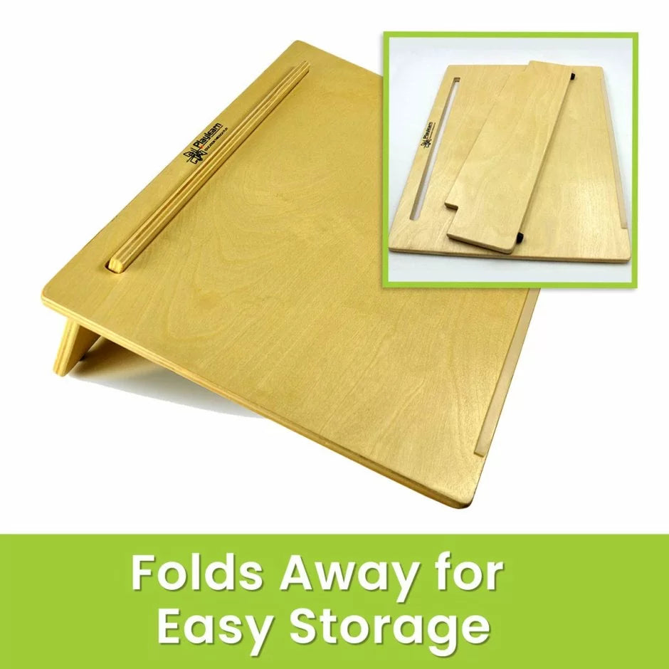 Wooden Writing Slope - Extra Wide with Pen Holder