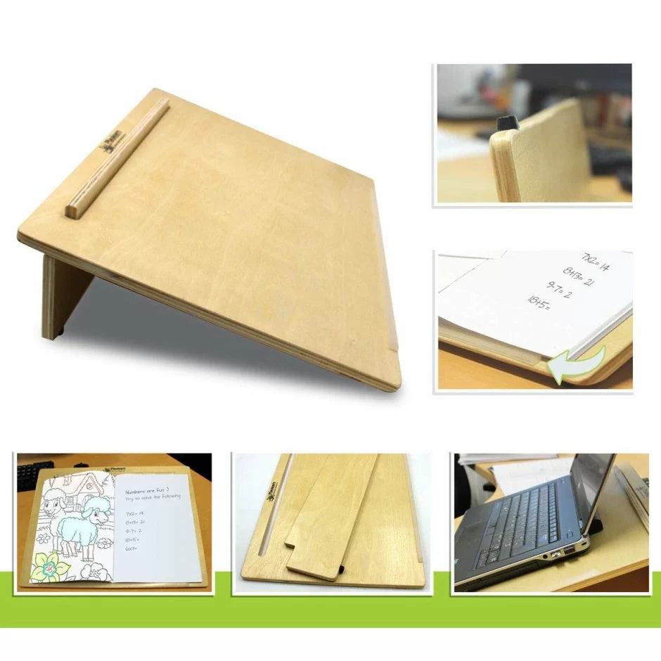 Wooden Writing Slope - Extra Wide with Pen Holder