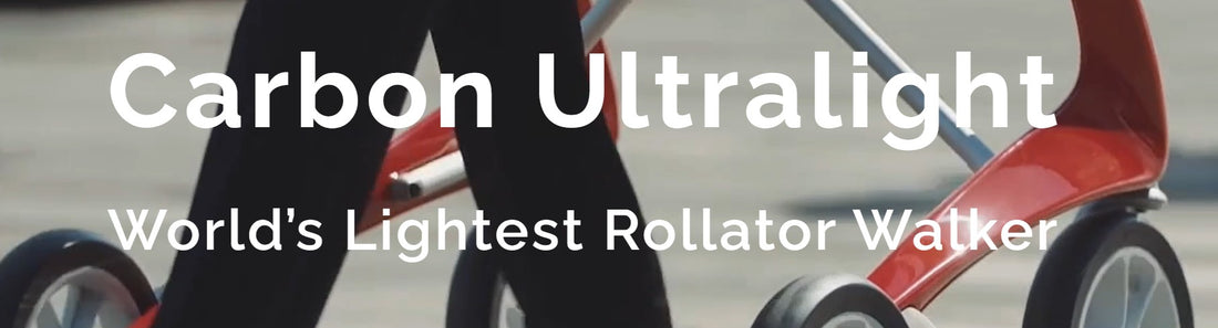 Introducing the Lightest Rollator in the World - The ByAcre Carbon Ultralight Rollator