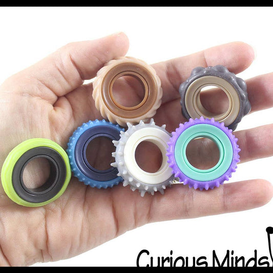 Soft Silicone Spin Ring