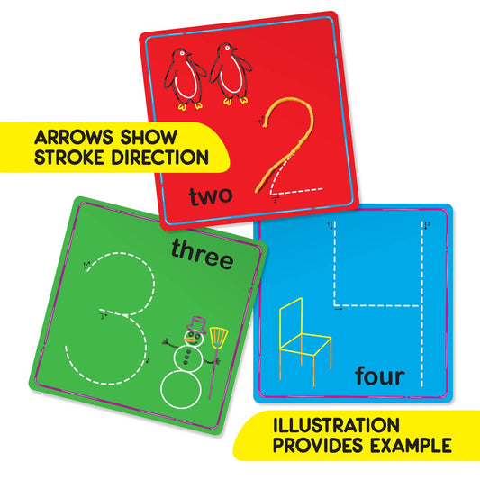 Wikki Stix Number Cards