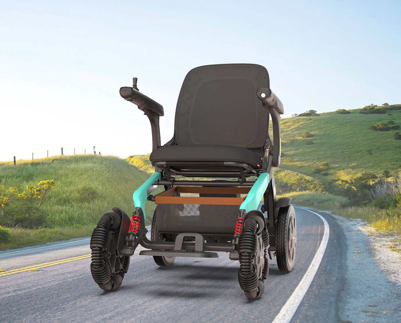Robooter E60 Pro A - Adjustable All-Terrain Foldable Electric Wheelchair