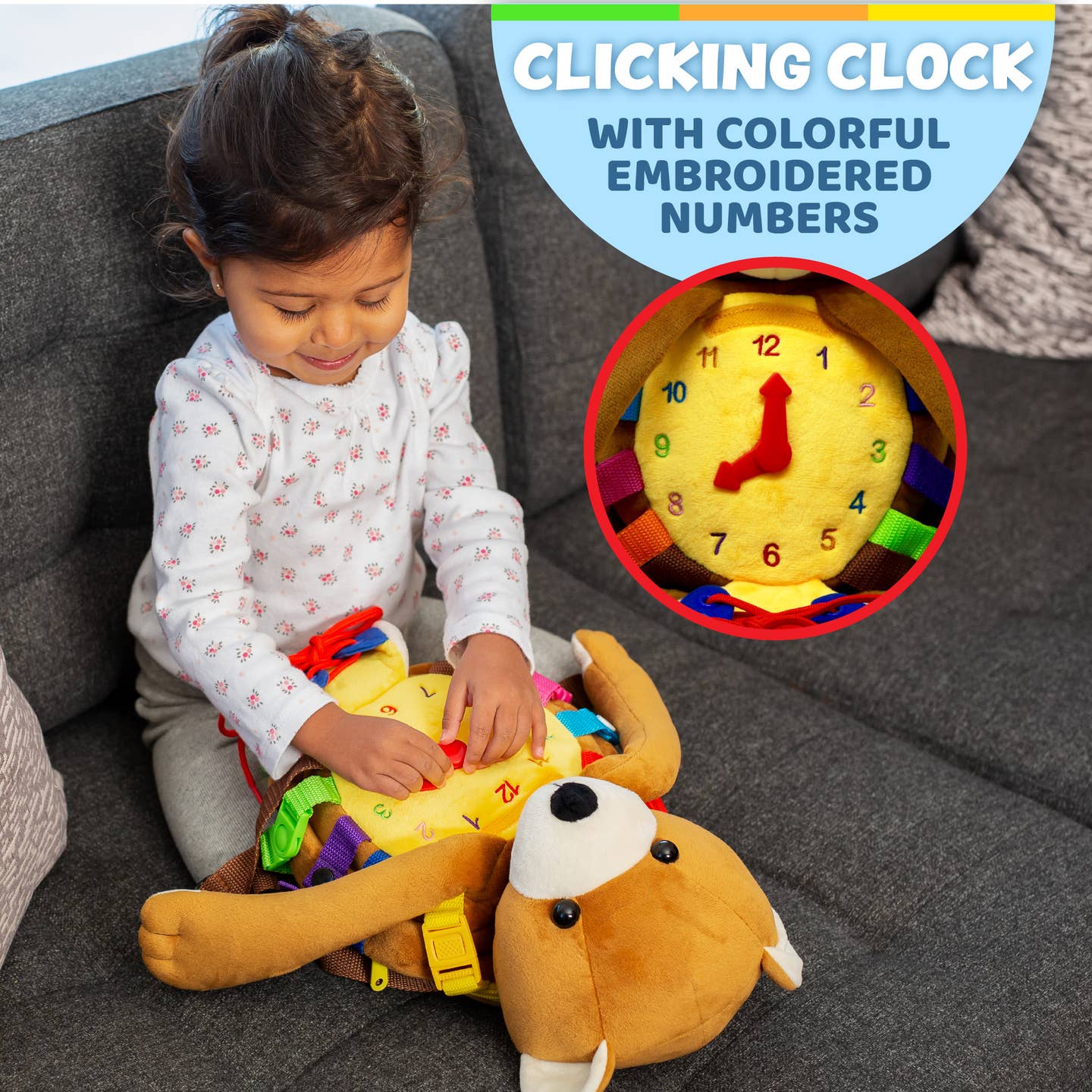 Busy Billy Bear Backpack
