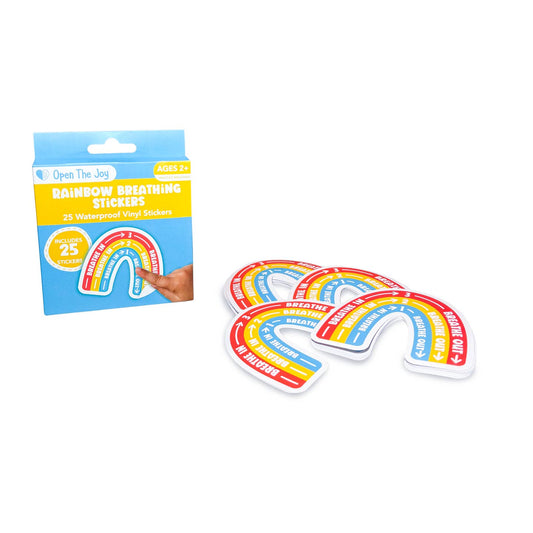 Rainbow Breathing Sticker - Class Pack (25 Pack)
