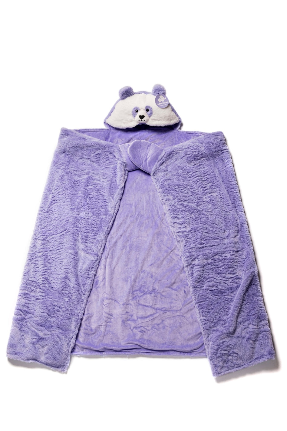 Weighted Plush Hooded Blanket
