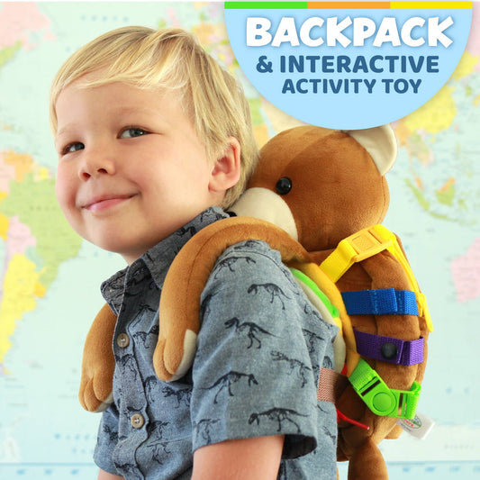 Busy Billy Bear Backpack