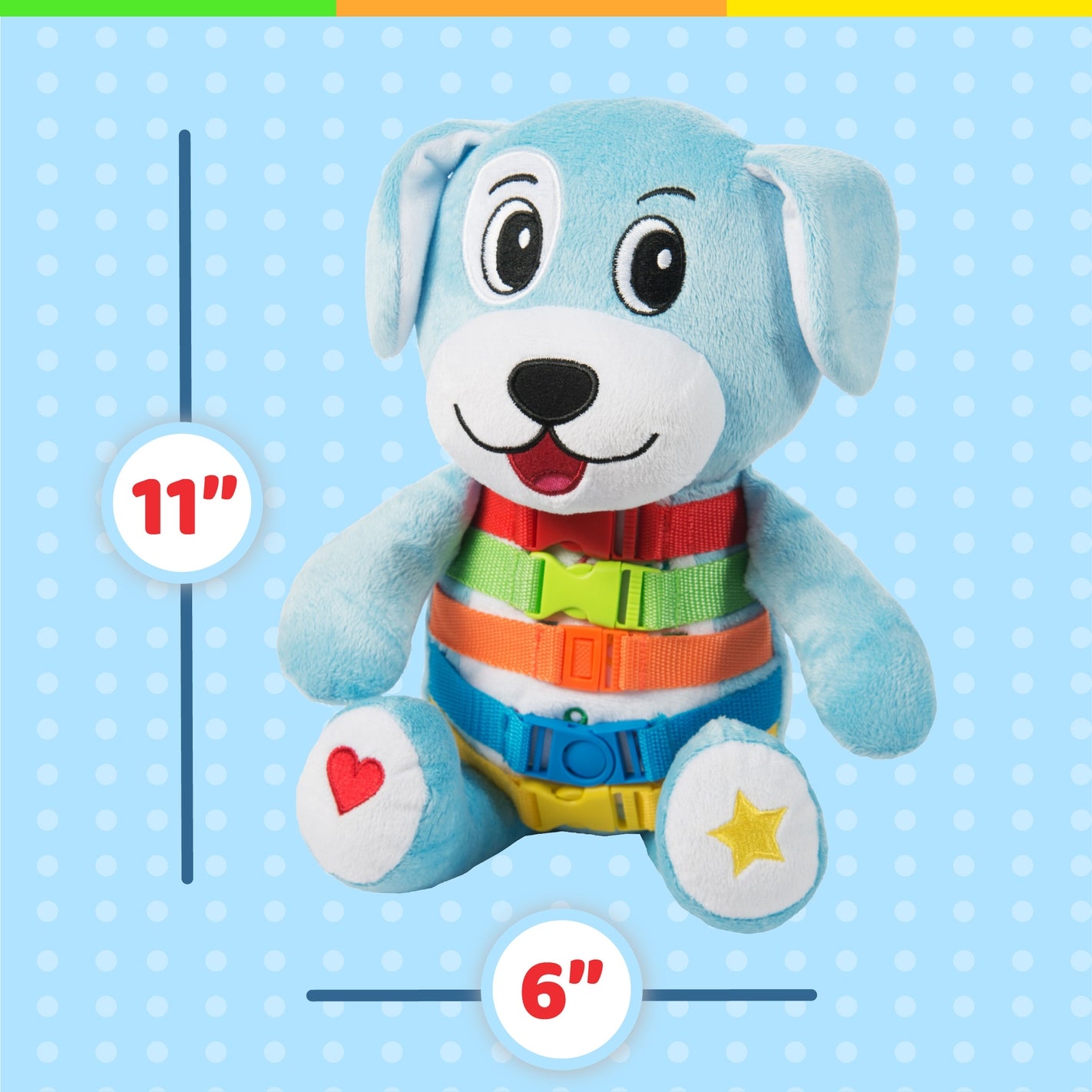 Busy Barkley the Dog Plush