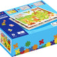 5 Pack of Wooden Peg Puzzles