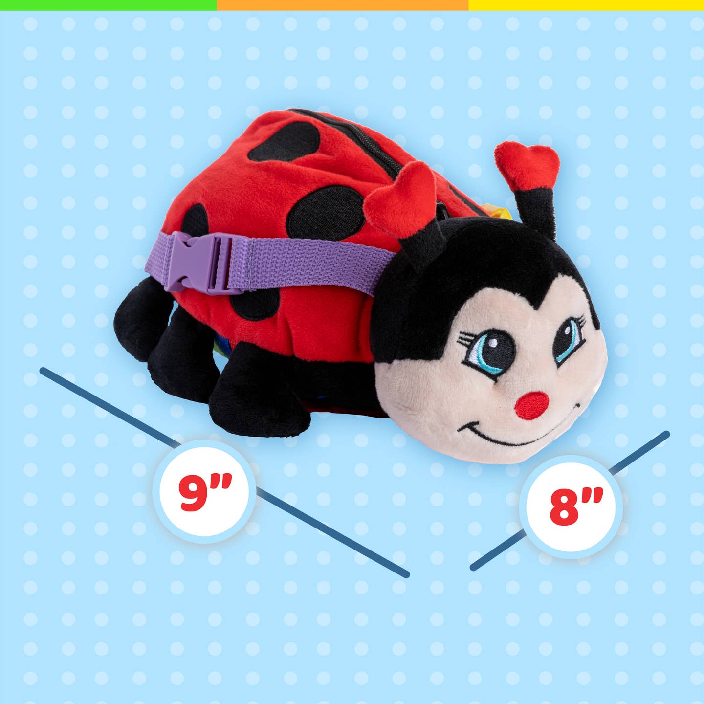 Busy Becky Ladybug Plush