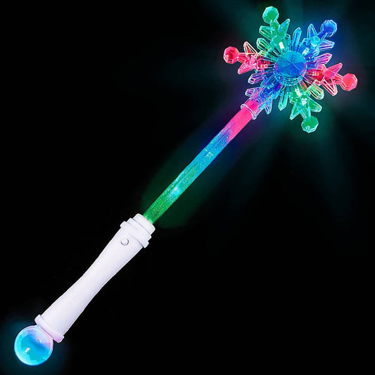 Snowflake Light Up Wand