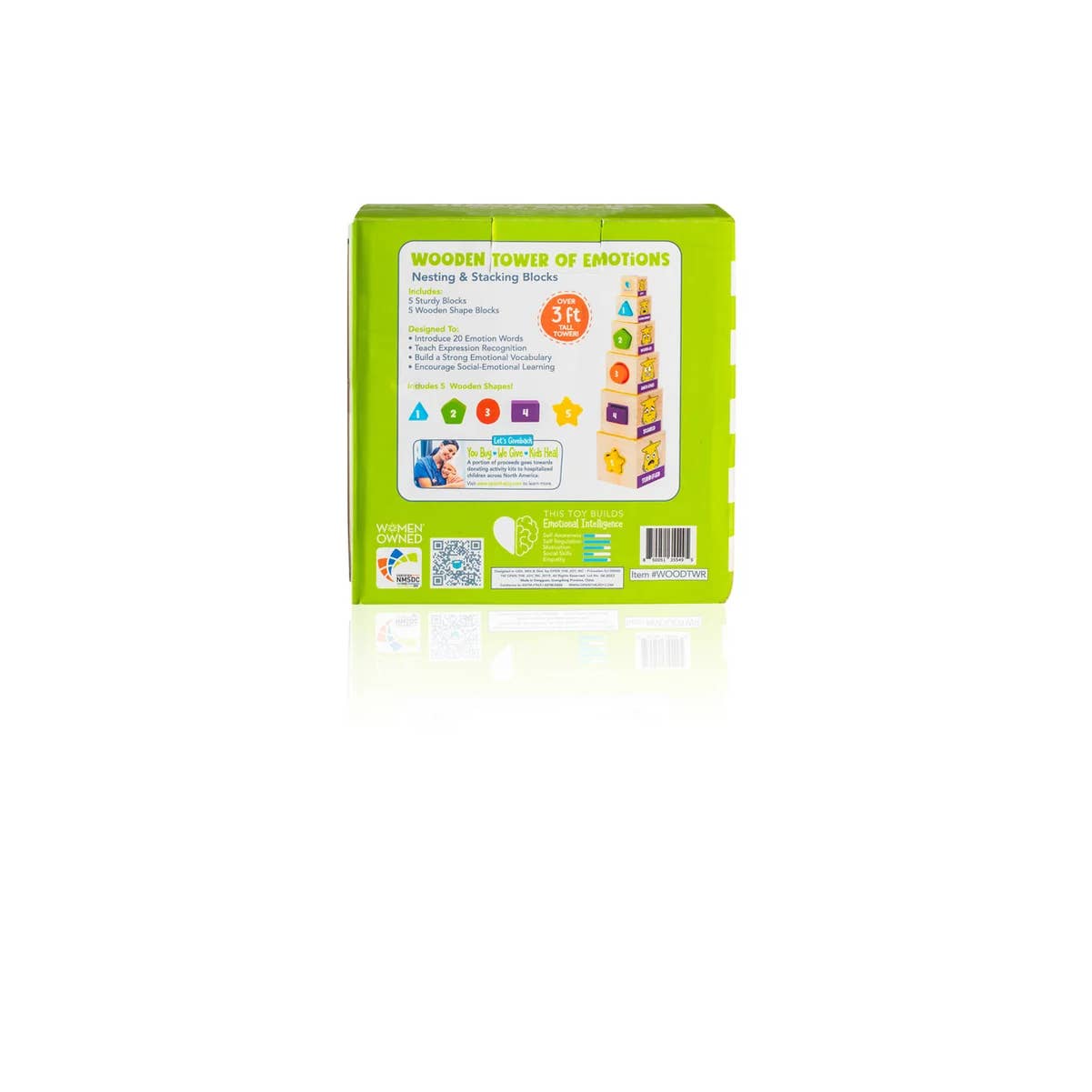 Wooden Tower of Emotions