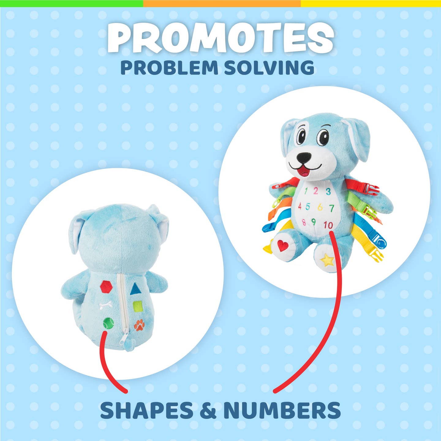 Busy Barkley the Dog Plush