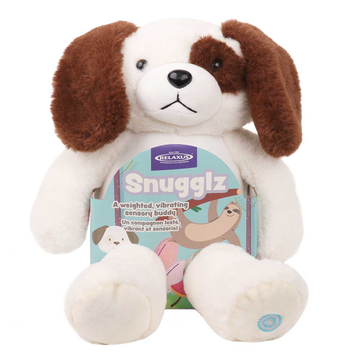 Snugglz Huggable Weighted Vibrating Sensory Buddy