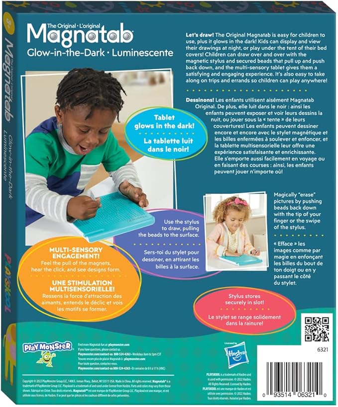 Playskool - Magnatab Glow-in-the-Dark Sensory Drawing Tool