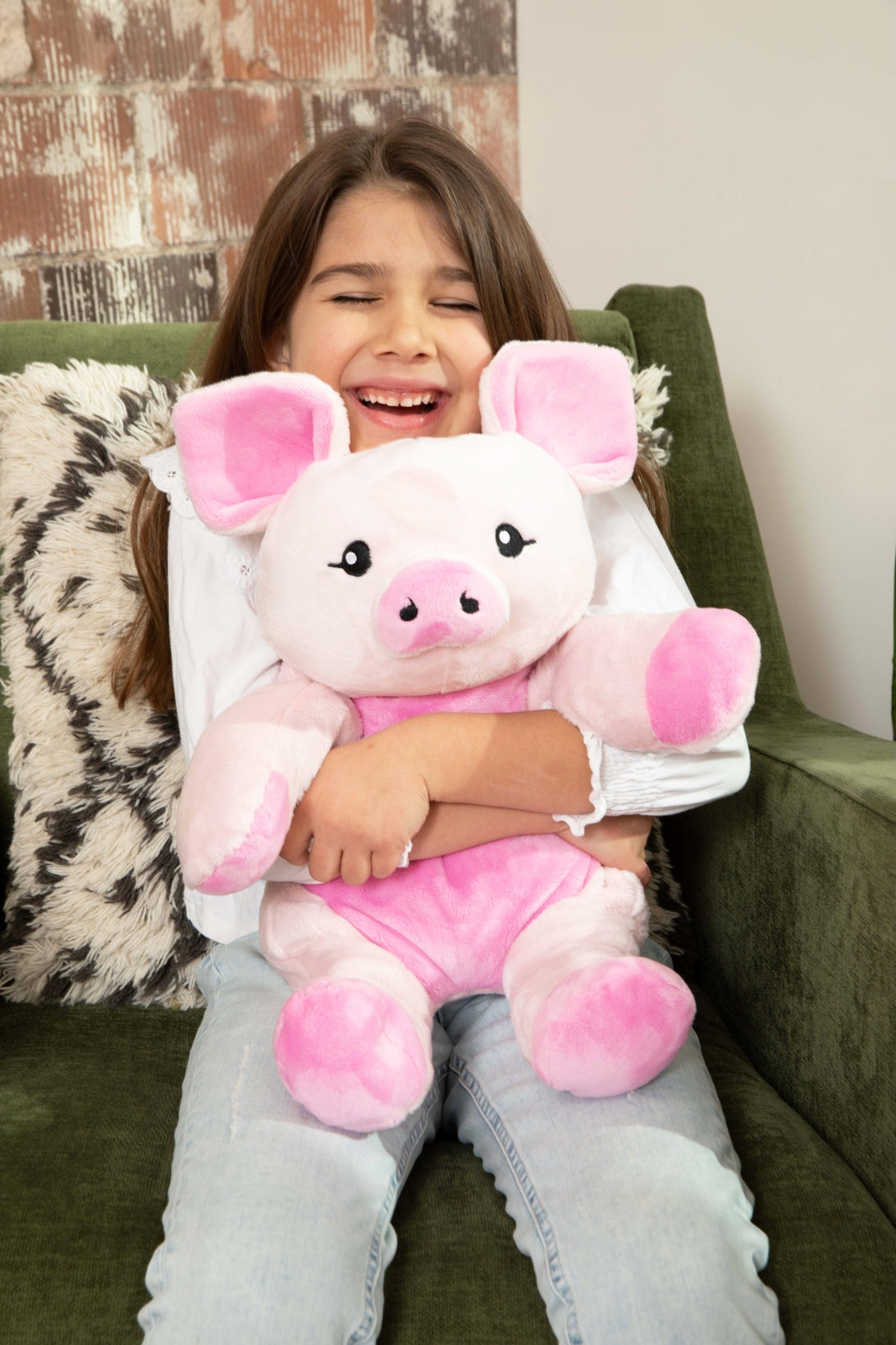 Hugimals Weighted Emotional Support Pig
