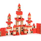 Stacking Castle Wooden Blocks - 100 Pieces