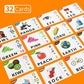 Montessori Matching Letters and Numbers Game