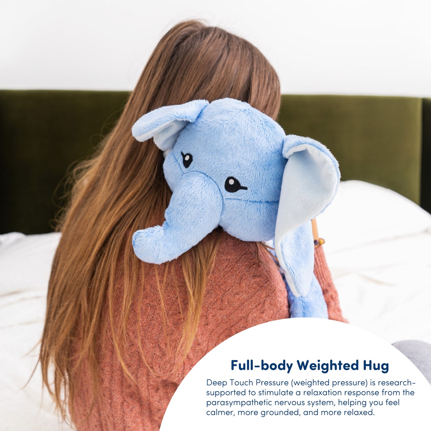 Hugimals Weighted Emotional Support Elephant