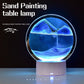 Sand Painting Hourglass 3D LED Table Lamp