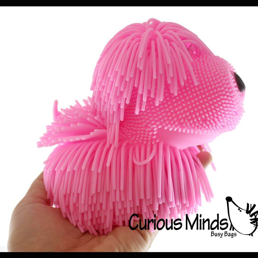 Shaggy Mop Dog 6" Puffer Ball