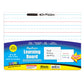 Double Sided Dry Erase Lap Board with Marker