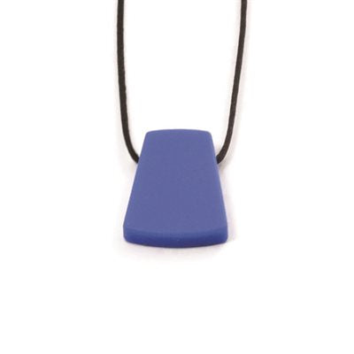 Geo Pendant Chew Necklace