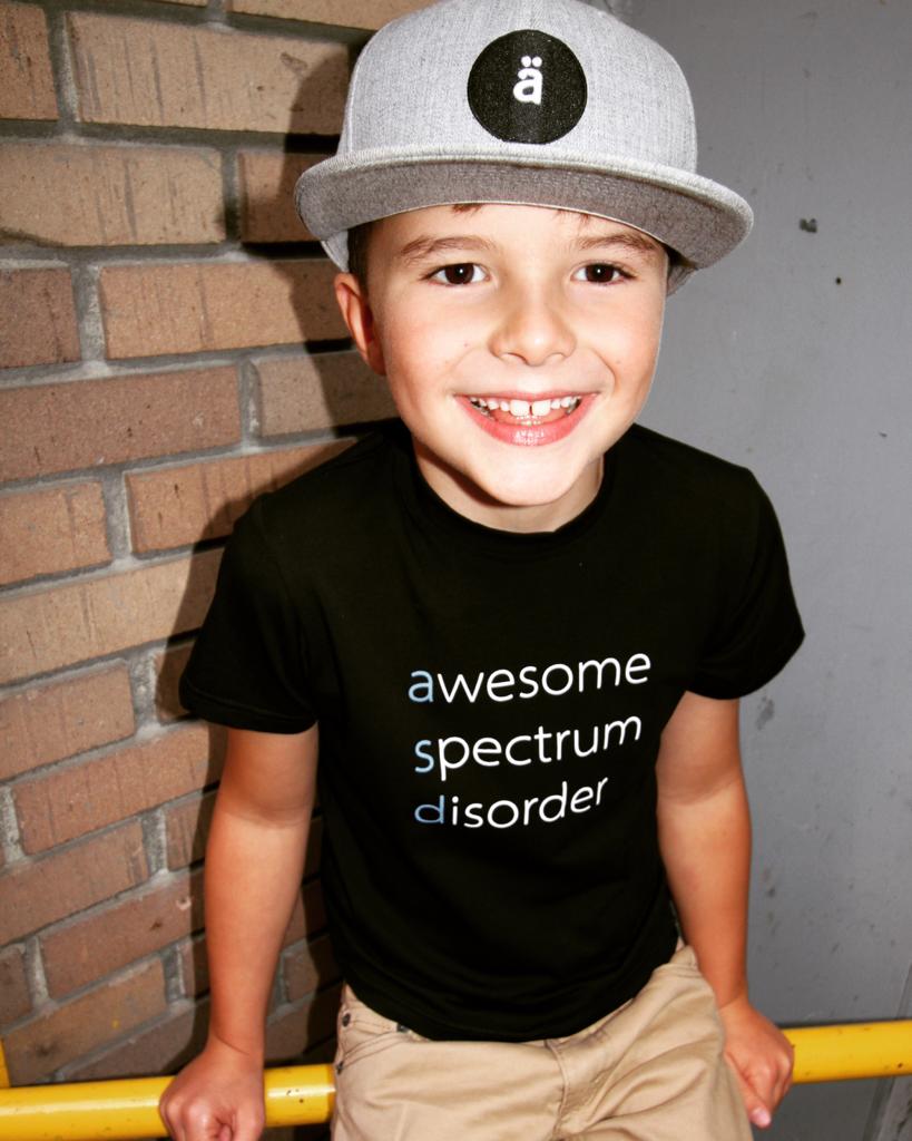 awesome spectrum disorder Kids T-Shirt