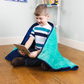 Soft Fleece Weighted Small Sensory Blanket for Kids