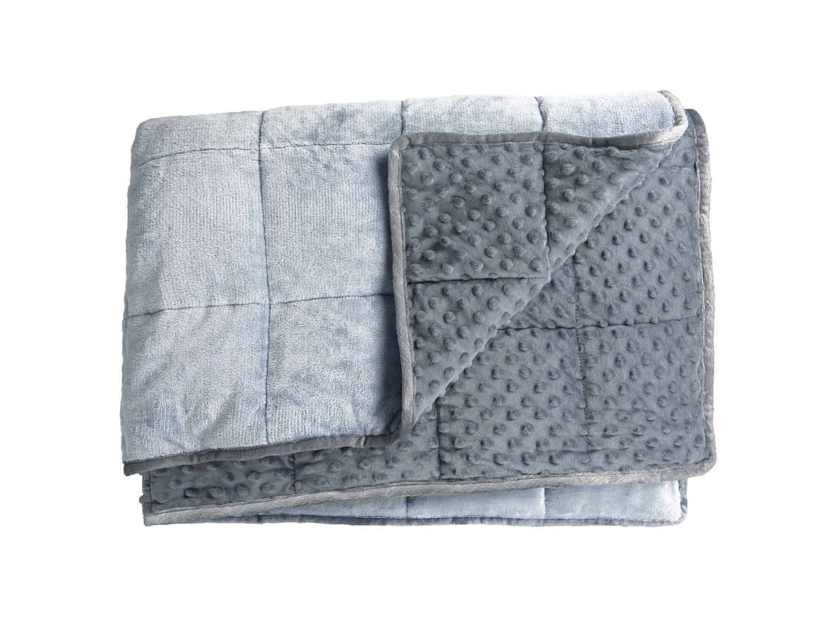 Soft Fleece Weighted Small Sensory Blanket for Kids