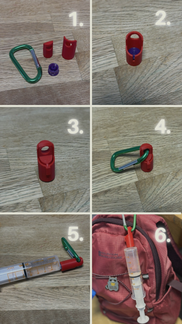 Oh! G-Tube Pump Caddy