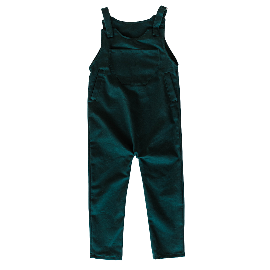 Kids Unisex Denim Adaptive Romper