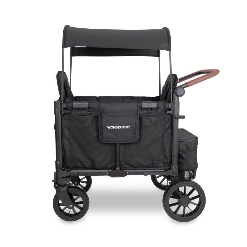 Wonderfold Wagon W2 Luxe Pro Double Stroller with 5 Point Harness