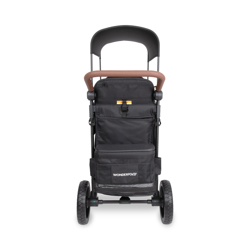 Wonderfold Wagon W2 Luxe Pro Double Stroller with 5 Point Harness