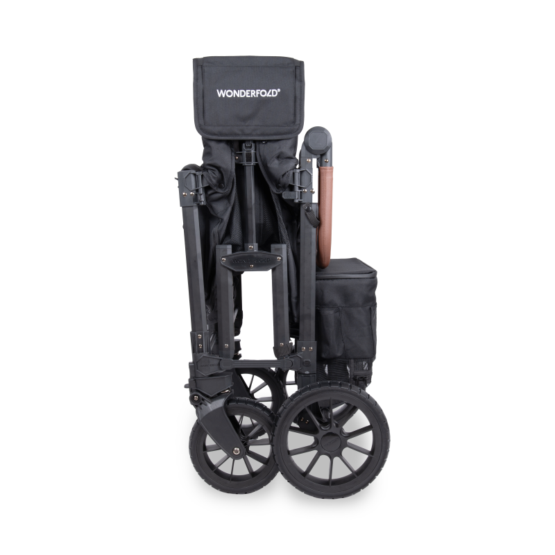 Wonderfold Wagon W2 Luxe Pro Double Stroller with 5 Point Harness