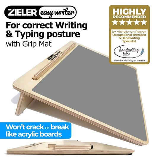 Wooden Ergonomic Easywriter Writing Slope with Grip Mat