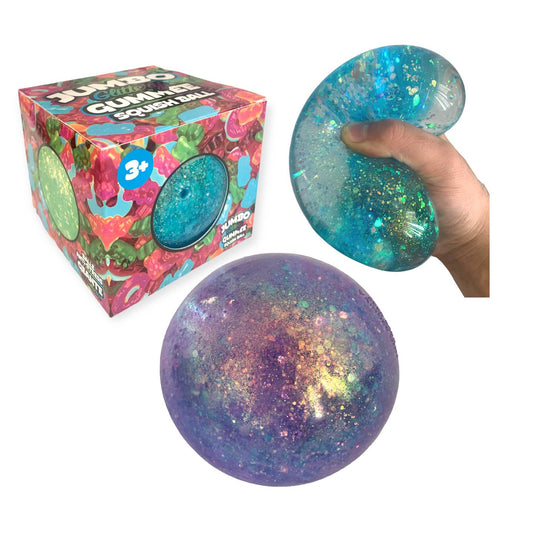 Jumbo Glittery Gummee Ball 4"