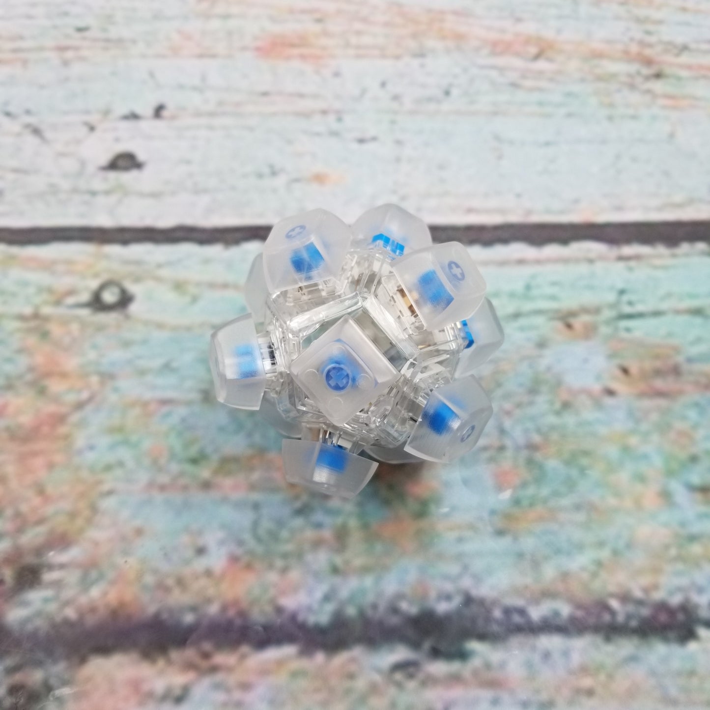 Full Button Keyboard Keychain