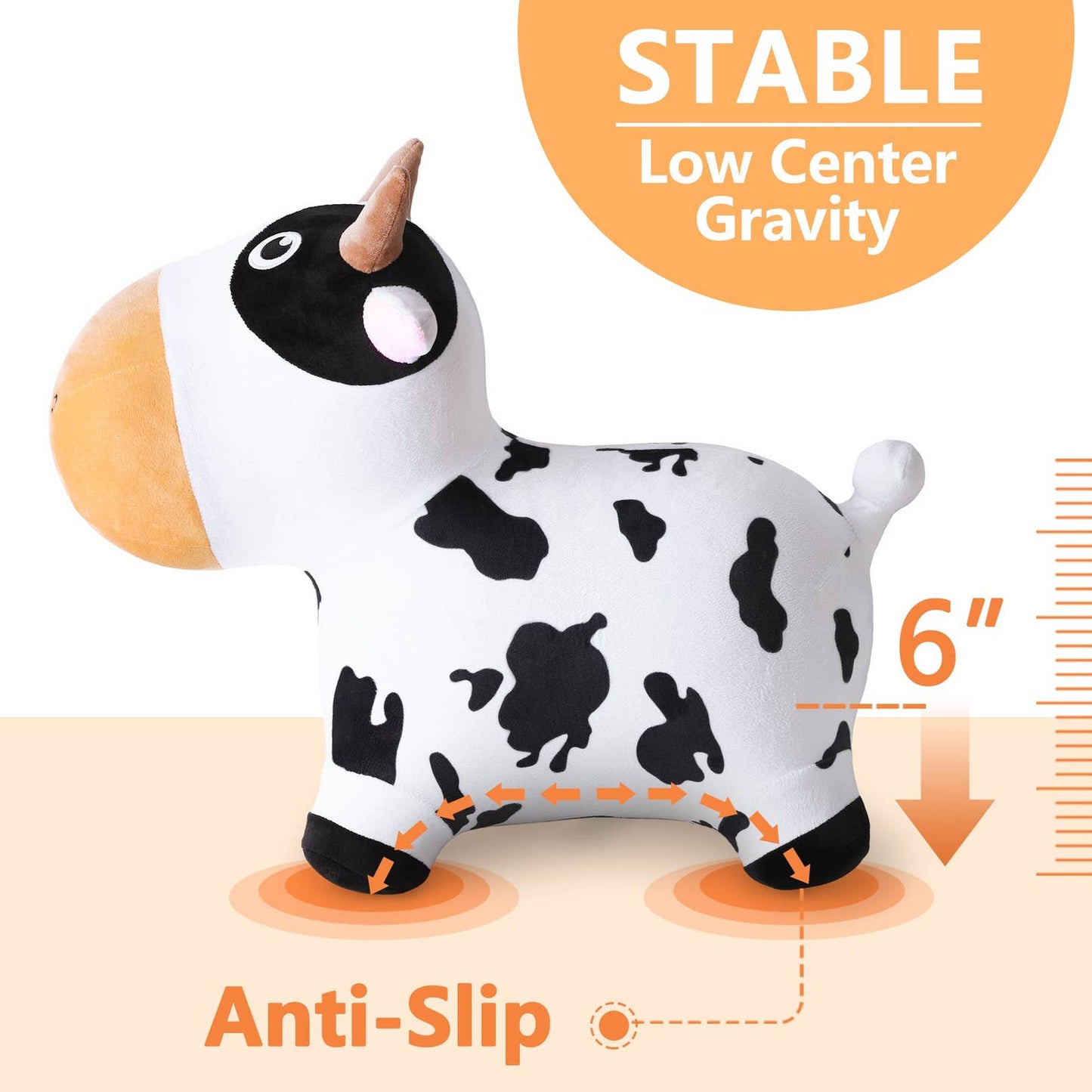 Bouncy Dairy Cow