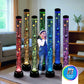 5ft Sensory LED Bubble Tube Lamp with 2 Brackets