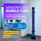 5ft Sensory LED Bubble Tube Lamp with 2 Brackets