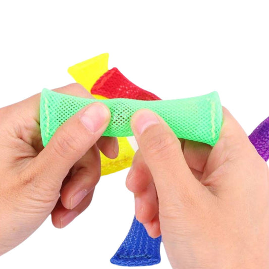 Mesh-And-Marble Fidget Toy